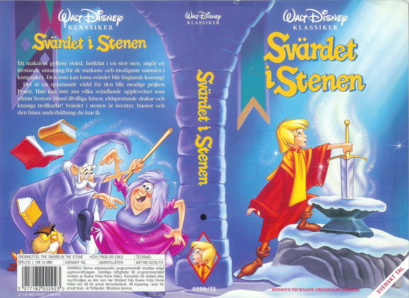 0229/73 SVÄRDET I STENEN (VHS)